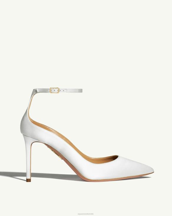 Aquazzura Love Affair Pump 85 WHITE 8TLF239