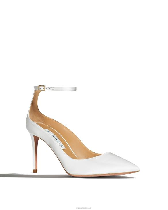 Aquazzura Love Affair Pump 85 WHITE 8TLF239