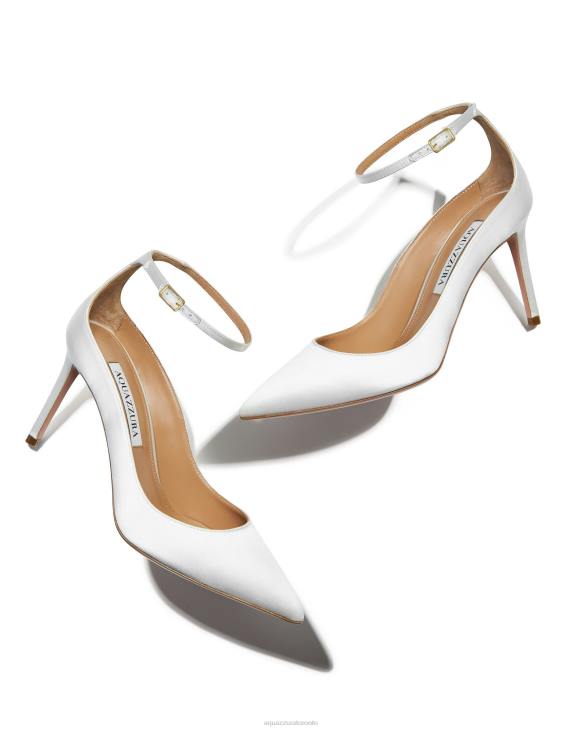 Aquazzura Love Affair Pump 85 WHITE 8TLF239