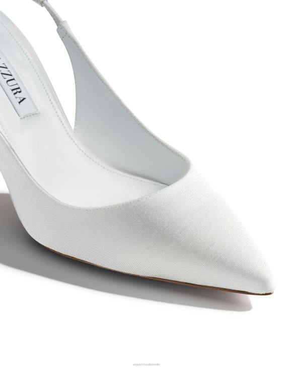 Aquazzura Love Link Pump 75 WHITE 8TLF241