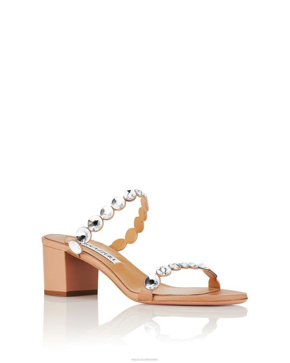 Aquazzura Maxi-Tequila Sandal 50 PINK 8TLF102