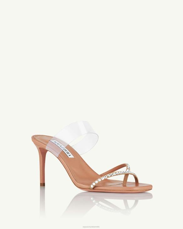 Aquazzura Movie Mule 75 PINK 8TLF156