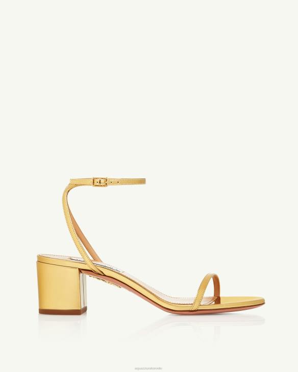 Aquazzura Olie Sandal 50 GOLD 8TLF75