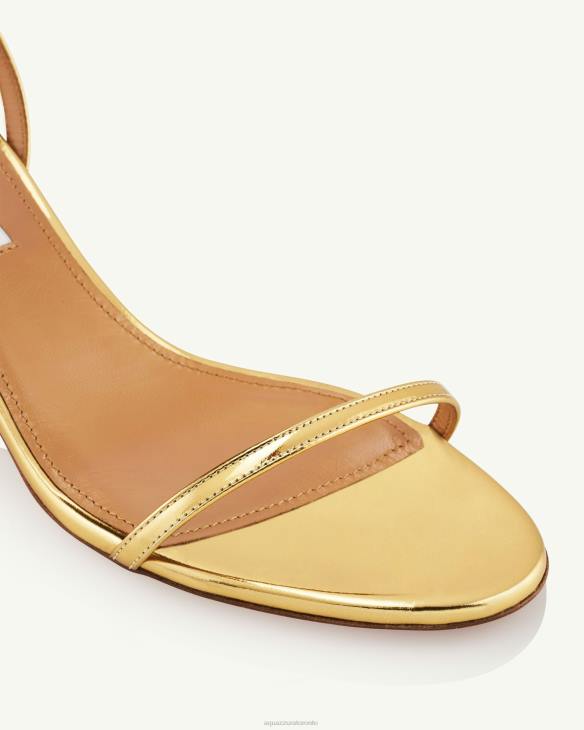 Aquazzura Olie Sandal 50 GOLD 8TLF75