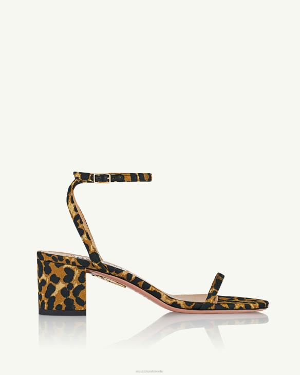 Aquazzura Olie Sandal 50 LEOPARD 8TLF5