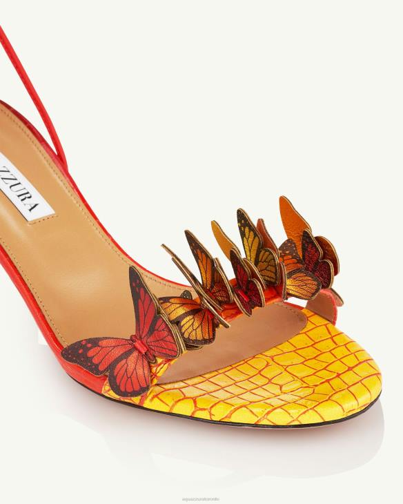 Aquazzura Papillon Sandal 50 ORANGE 8TLF97