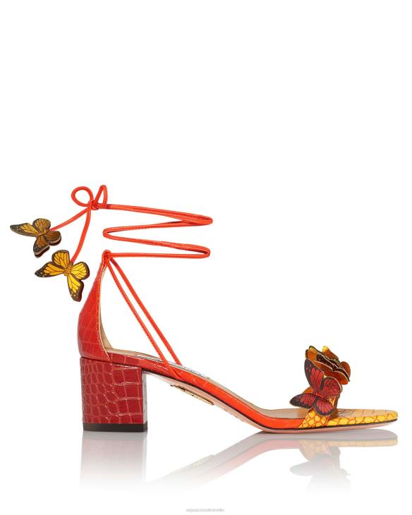 Aquazzura Papillon Sandal 50 ORANGE 8TLF97