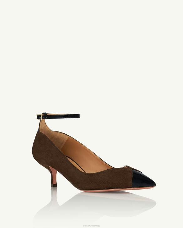 Aquazzura Pinot Pump 50 BROWN 8TLF186