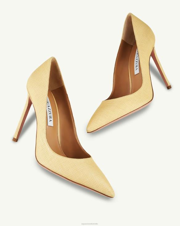 Aquazzura Purist Pump 105 BEIGE 8TLF205