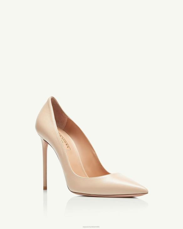 Aquazzura Purist Pump 105 BEIGE 8TLF218