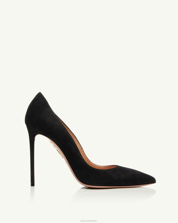 Aquazzura Purist Pump 105 BLACK 8TLF227