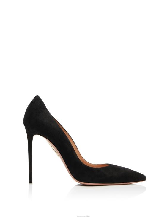 Aquazzura Purist Pump 105 BLACK 8TLF227