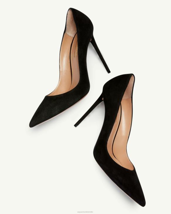 Aquazzura Purist Pump 105 BLACK 8TLF227