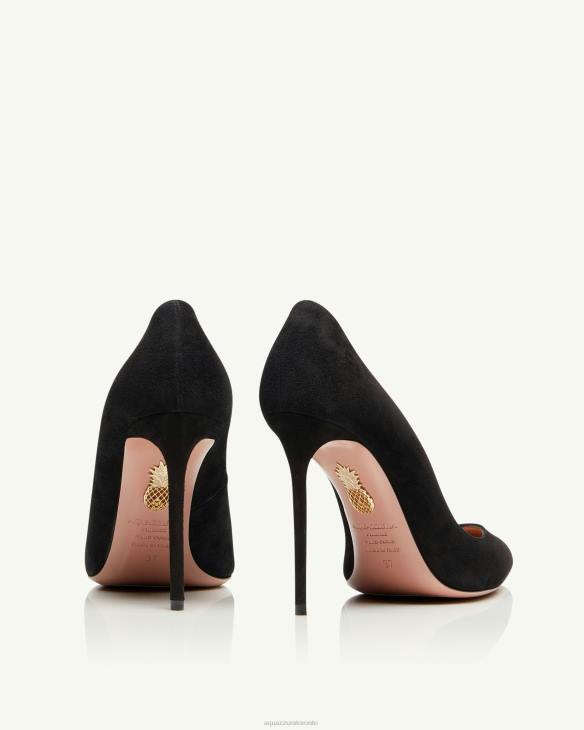 Aquazzura Purist Pump 105 BLACK 8TLF227