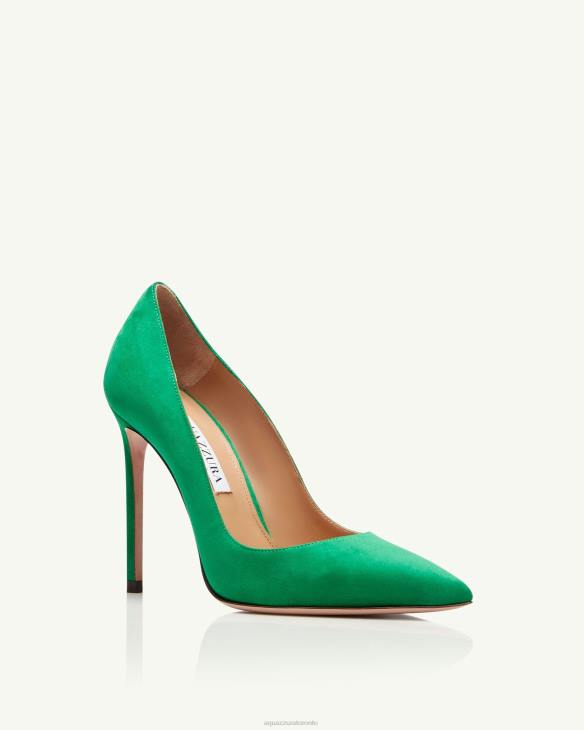 Aquazzura Purist Pump 105 GREEN 8TLF222