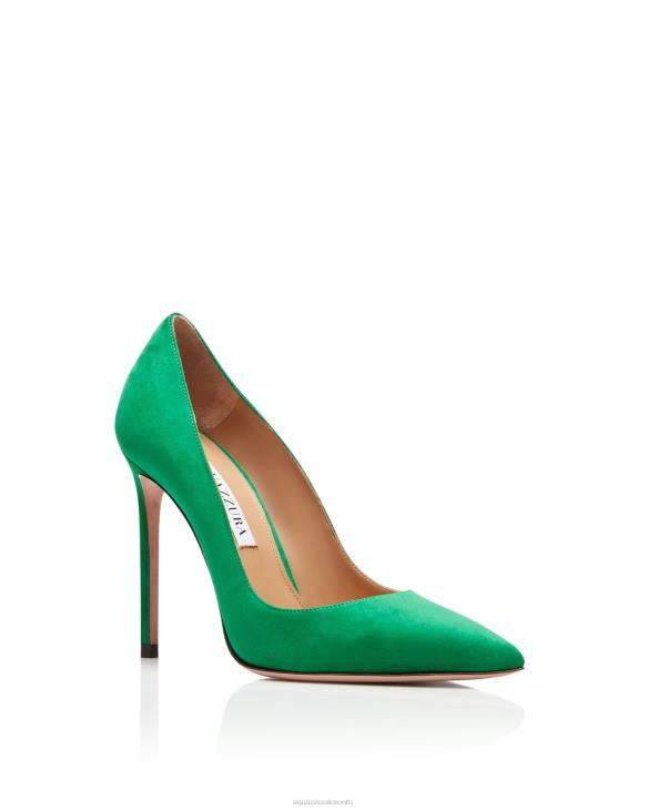 Aquazzura Purist Pump 105 GREEN 8TLF222