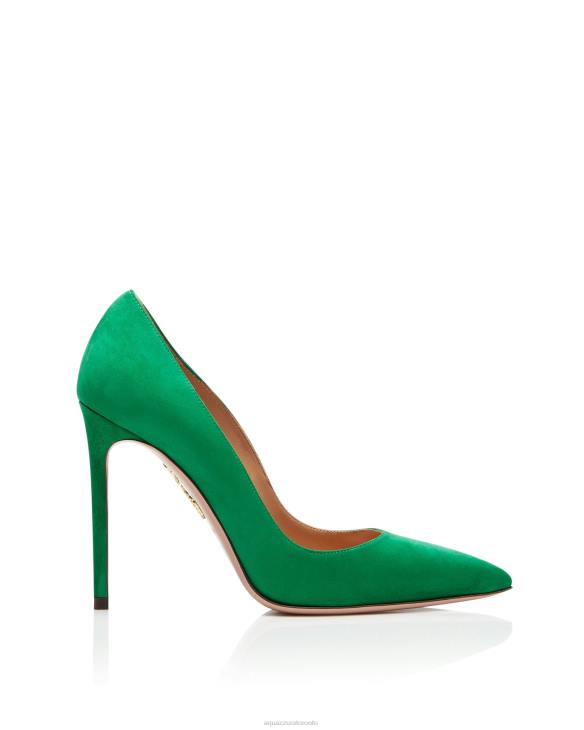 Aquazzura Purist Pump 105 GREEN 8TLF222