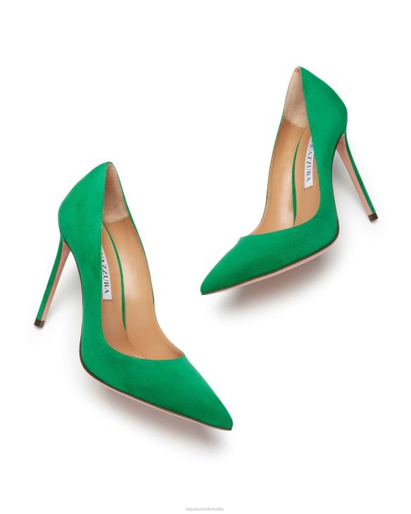 Aquazzura Purist Pump 105 GREEN 8TLF222