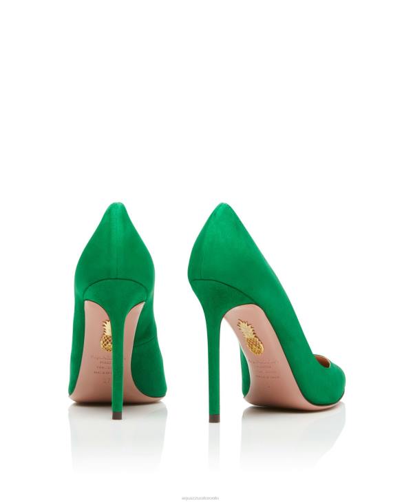 Aquazzura Purist Pump 105 GREEN 8TLF222