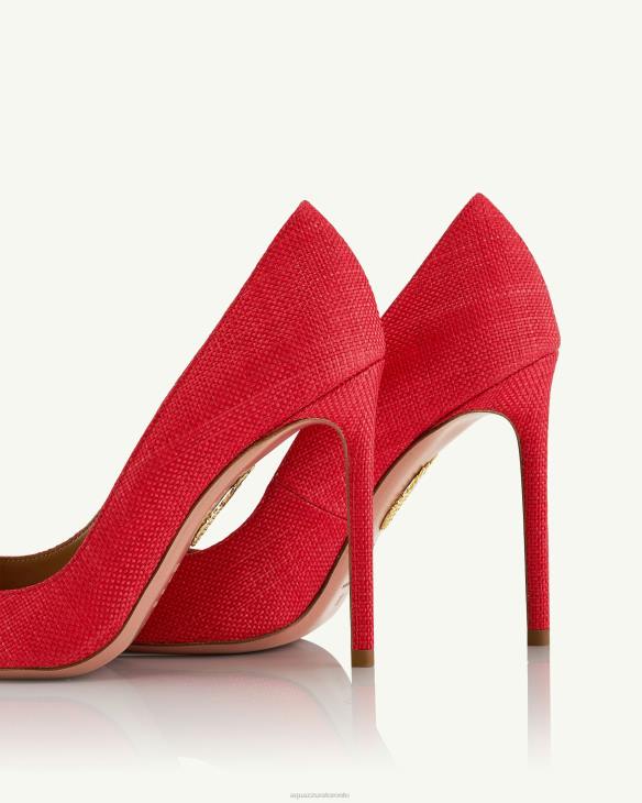 Aquazzura Purist Pump 105 RED 8TLF204