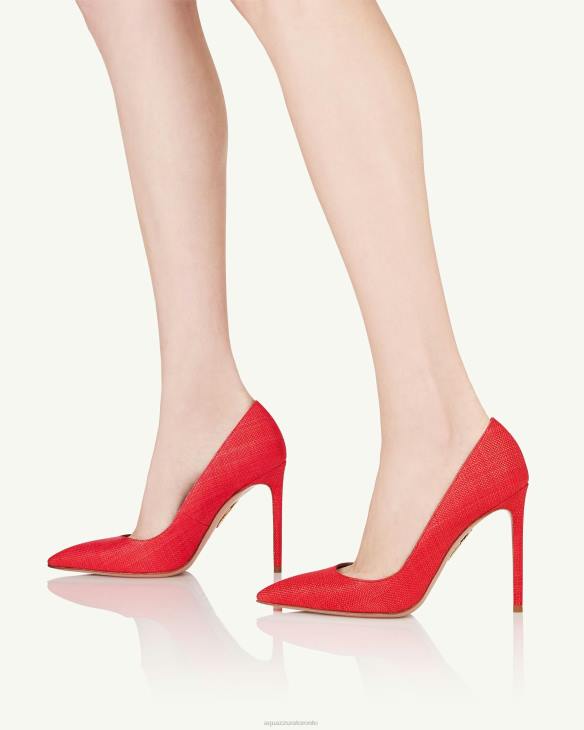 Aquazzura Purist Pump 105 RED 8TLF204