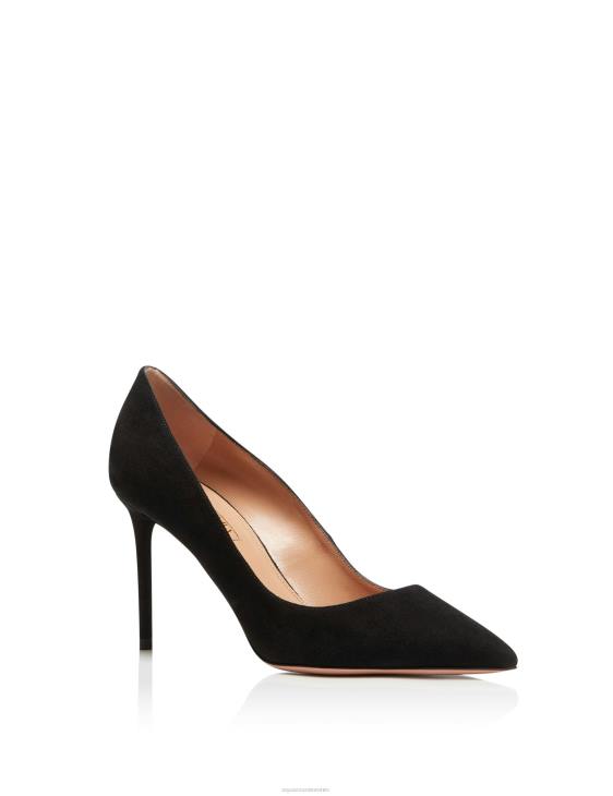 Aquazzura Purist Pump 85 BLACK 8TLF207