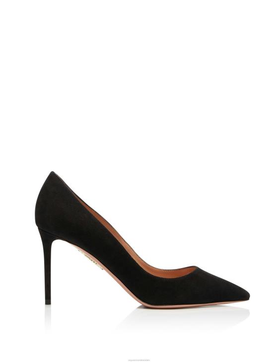 Aquazzura Purist Pump 85 BLACK 8TLF207