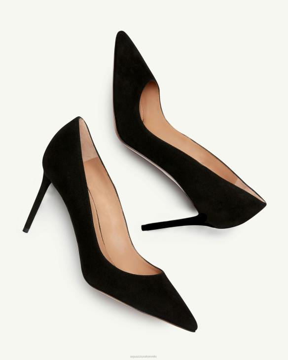 Aquazzura Purist Pump 85 BLACK 8TLF207