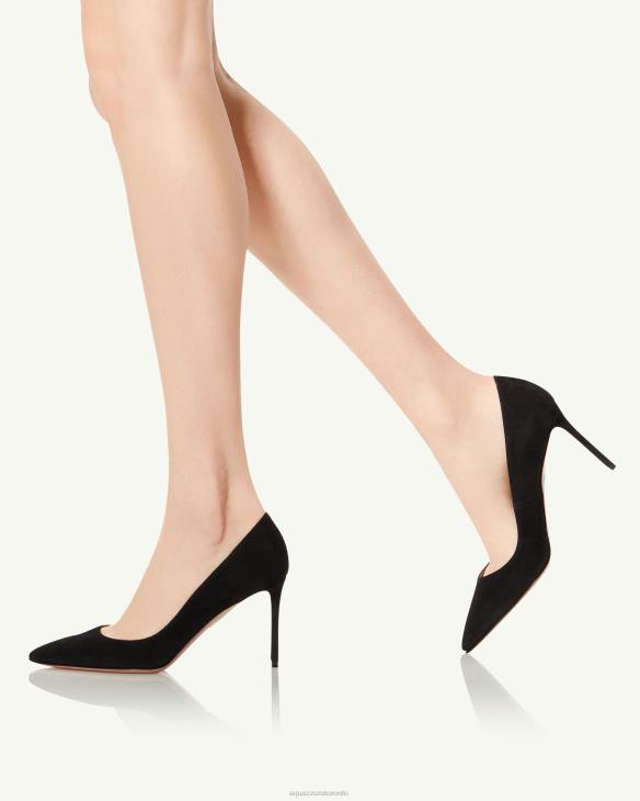 Aquazzura Purist Pump 85 BLACK 8TLF207