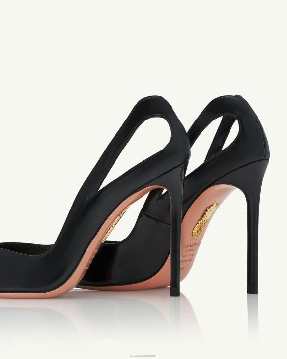 Aquazzura Sheeva Pump 105 BLACK 8TLF192