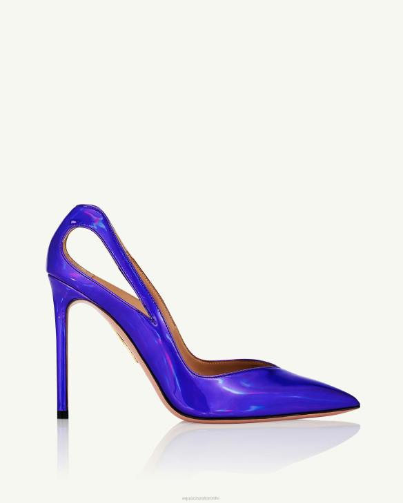 Aquazzura Sheeva Pump 105 PURPLE 8TLF229