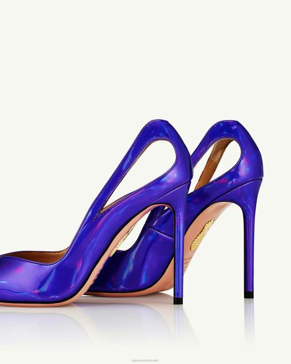 Aquazzura Sheeva Pump 105 PURPLE 8TLF229