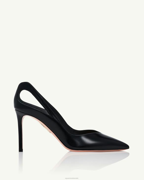 Aquazzura Sheeva Pump 85 BLACK 8TLF193