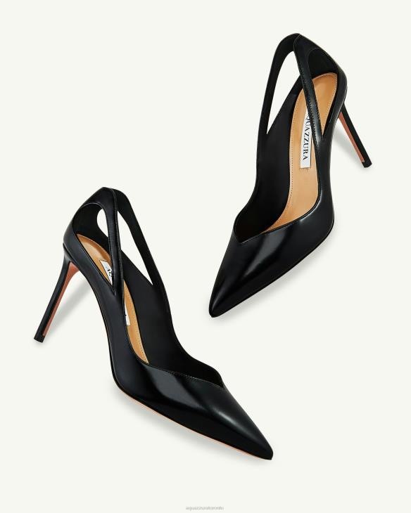 Aquazzura Sheeva Pump 85 BLACK 8TLF193