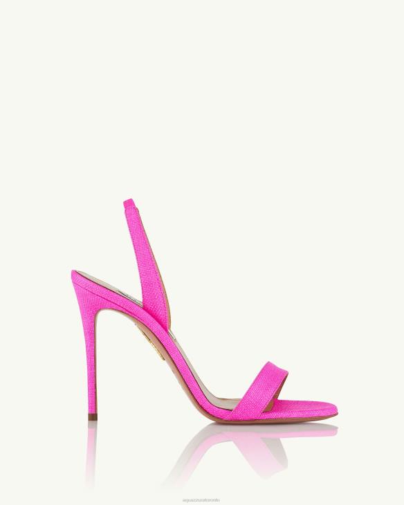 Aquazzura So Nude Sandal 105 FUCHSIA 8TLF140