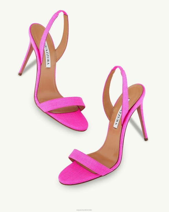 Aquazzura So Nude Sandal 105 FUCHSIA 8TLF140