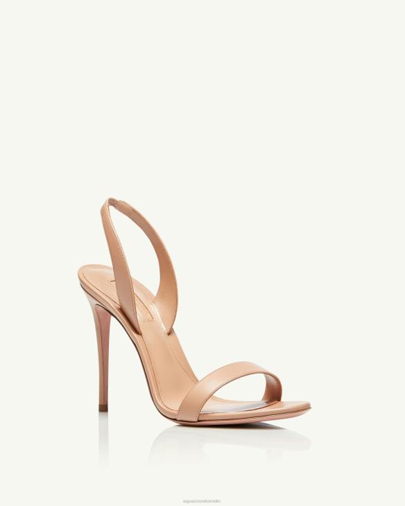 Aquazzura So Nude Sandal 105 PINK 8TLF104