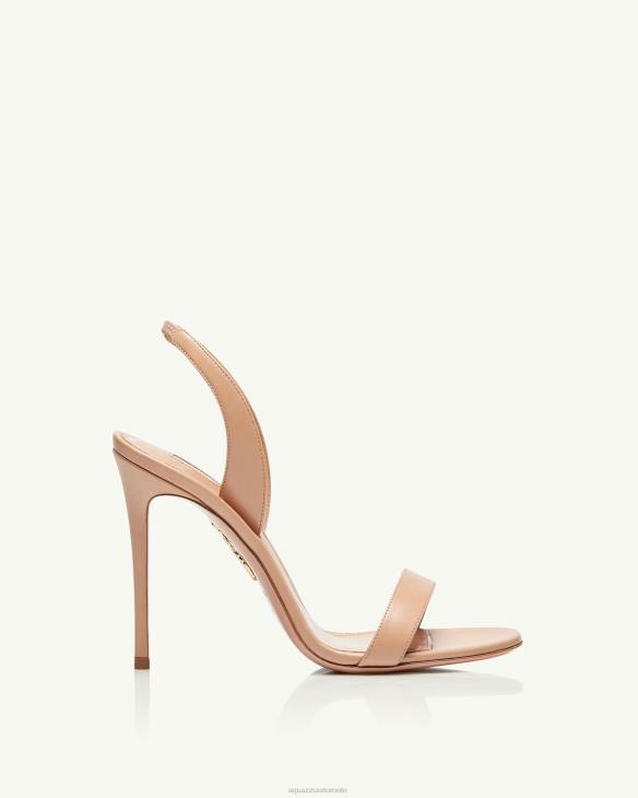 Aquazzura So Nude Sandal 105 PINK 8TLF104