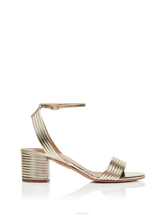 Aquazzura Sundance Sandal 50 GOLD 8TLF130