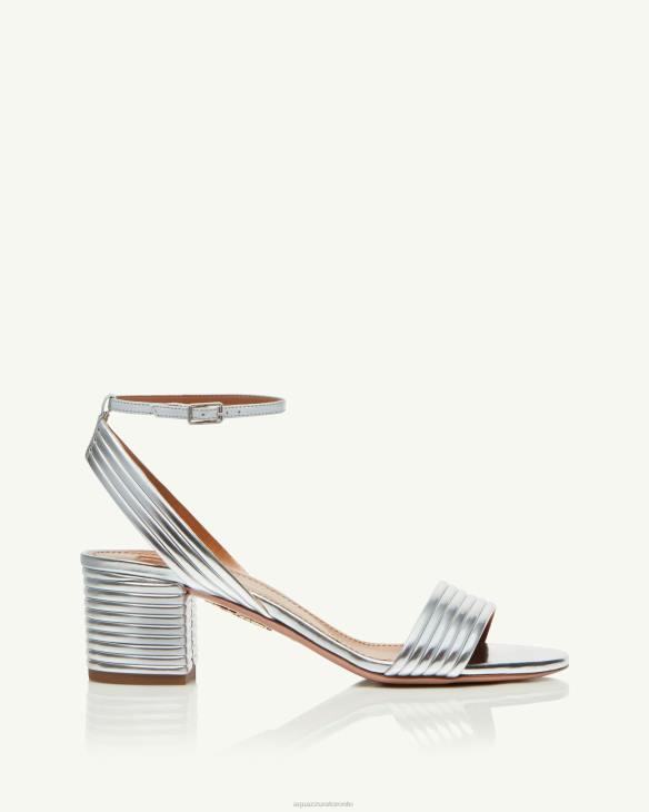 Aquazzura Sundance Sandal 50 SILVER 8TLF131