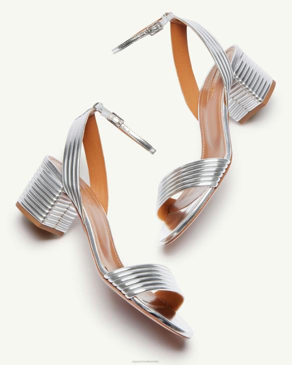 Aquazzura Sundance Sandal 50 SILVER 8TLF131