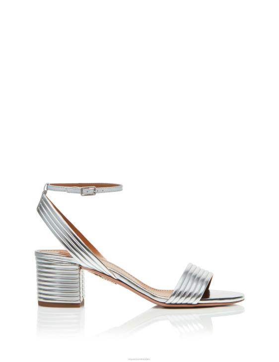 Aquazzura Sundance Sandal 50 SILVER 8TLF131