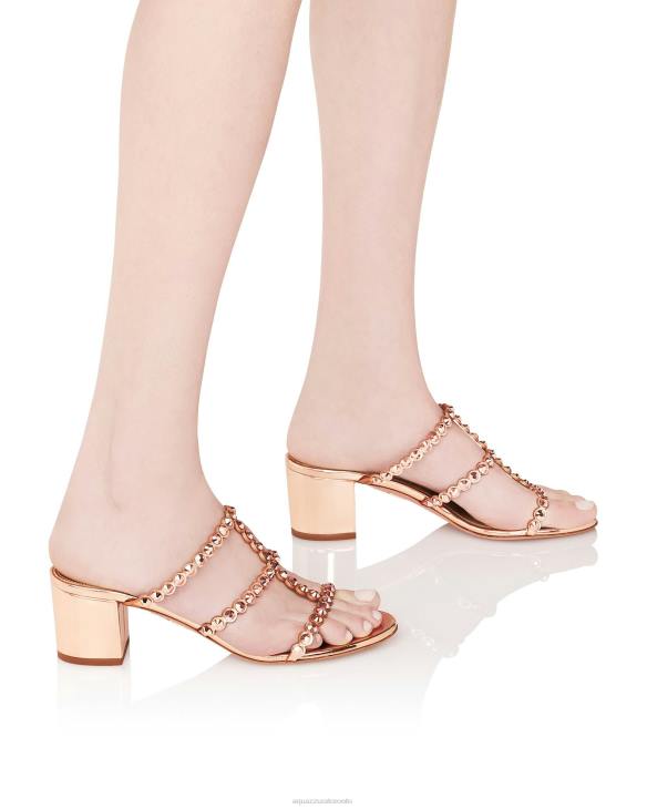 Aquazzura Tequila Sandal 50 GOLD 8TLF88