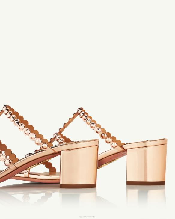 Aquazzura Tequila Sandal 50 GOLD 8TLF88