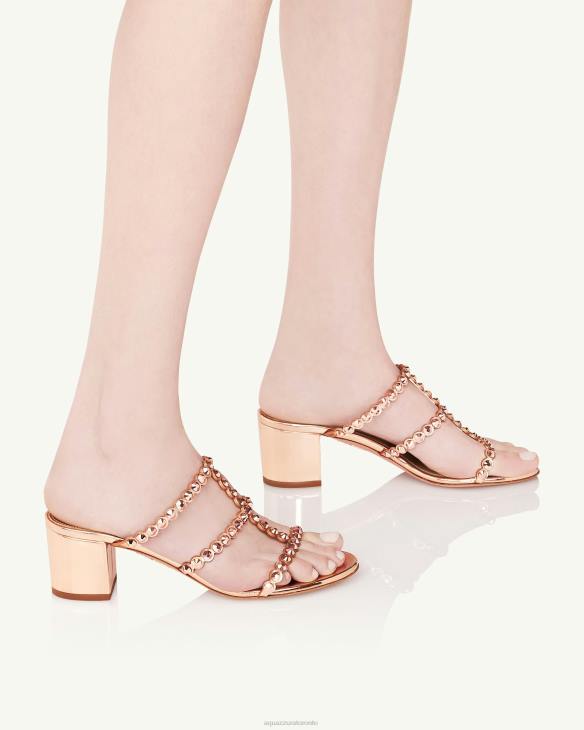 Aquazzura Tequila Sandal 50 GOLD 8TLF88