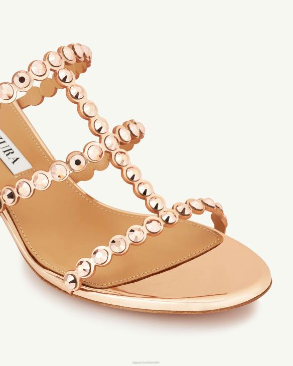 Aquazzura Tequila Sandal 50 GOLD 8TLF88