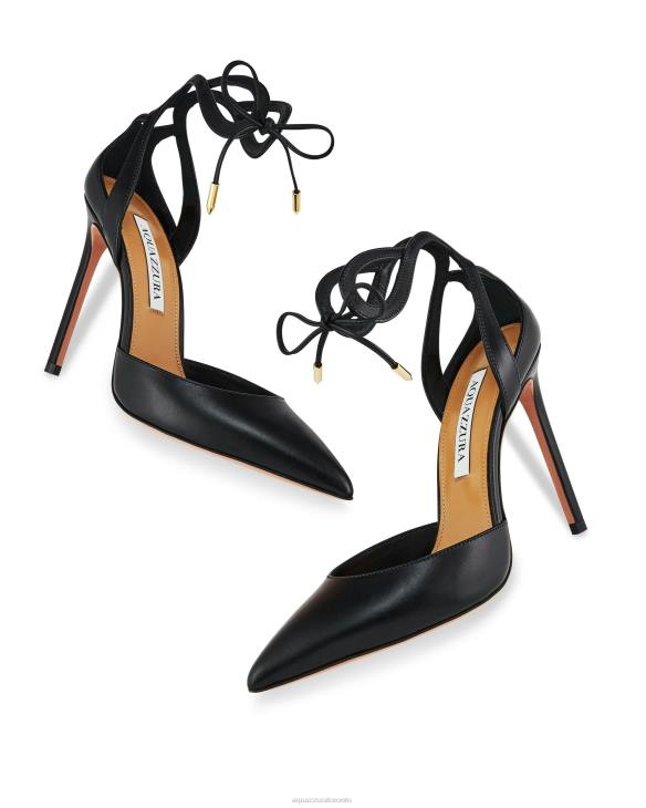 Aquazzura Tessa Pump 105 BLACK 8TLF196