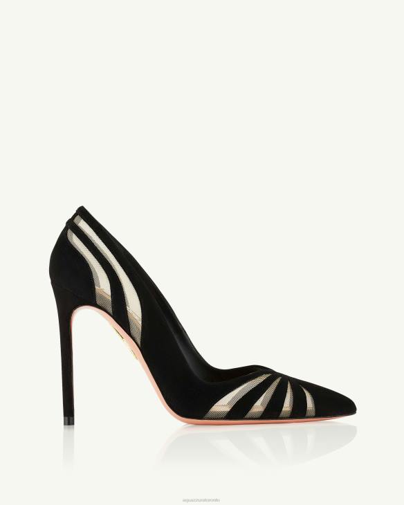 Aquazzura The Spy Pump 105 BLACK 8TLF209