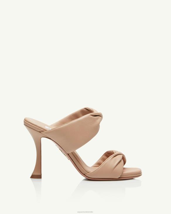 Aquazzura Twist Sandal 95 BEIGE 8TLF103