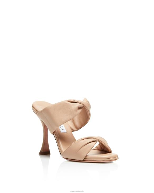 Aquazzura Twist Sandal 95 BEIGE 8TLF103